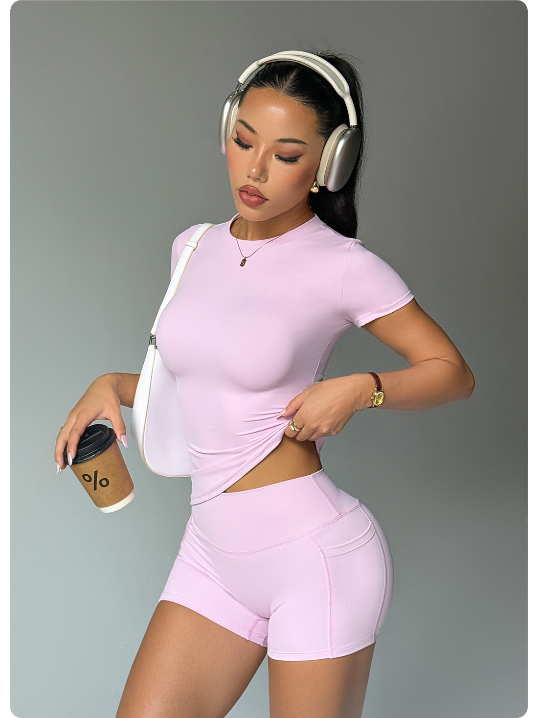 Belle Outfit Tee and Shorts Set