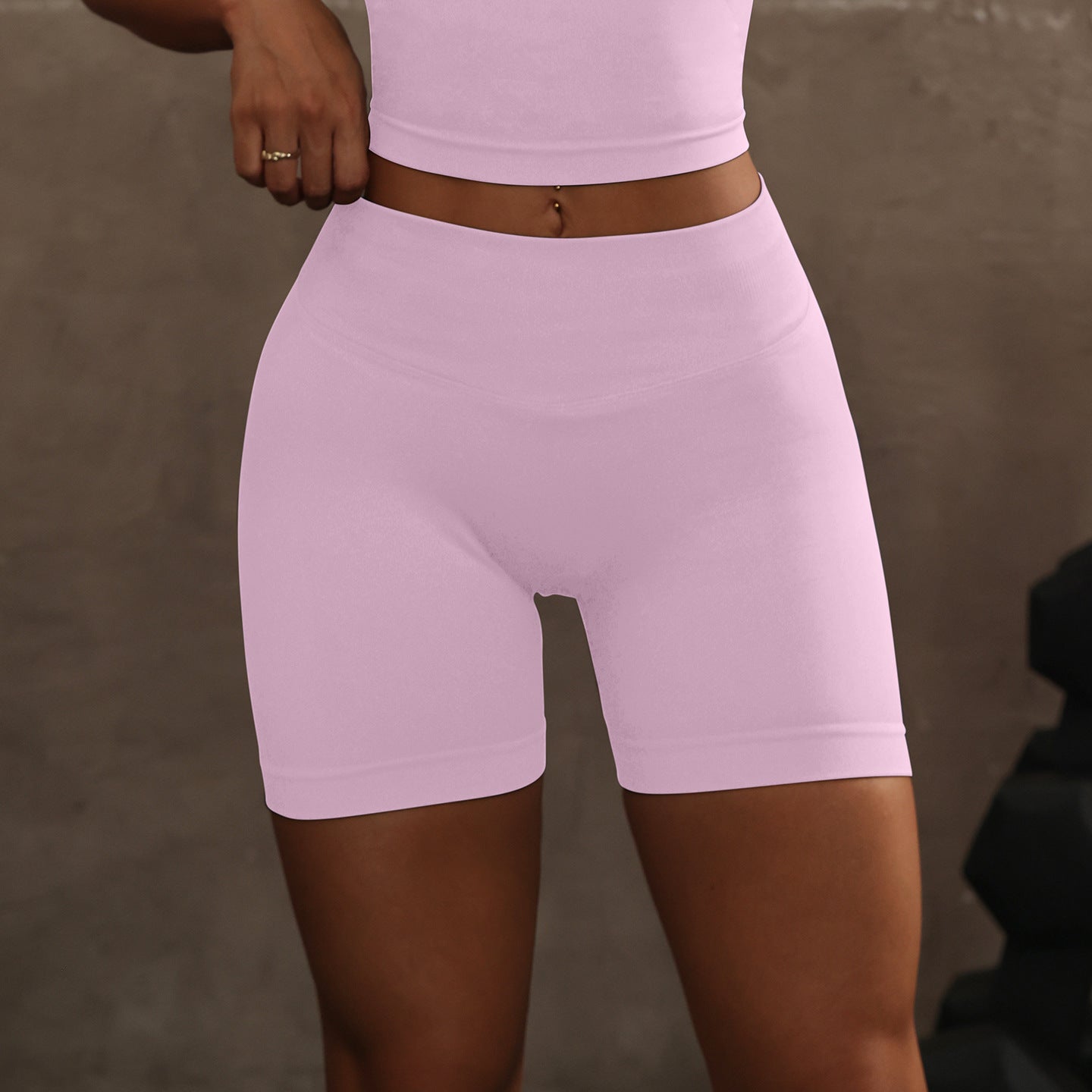 Impact High Waisted Scrunch Shorts