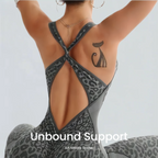 Jaguar Flared Workout Jumpsuit