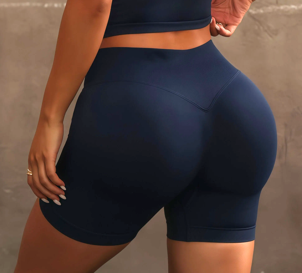 Impact High Waisted Scrunch Shorts